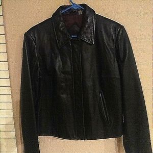 COPY - Preston York black leather jacket SALE!